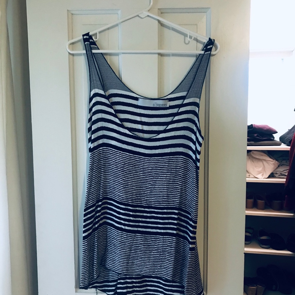 Olivaceous Striped Tank